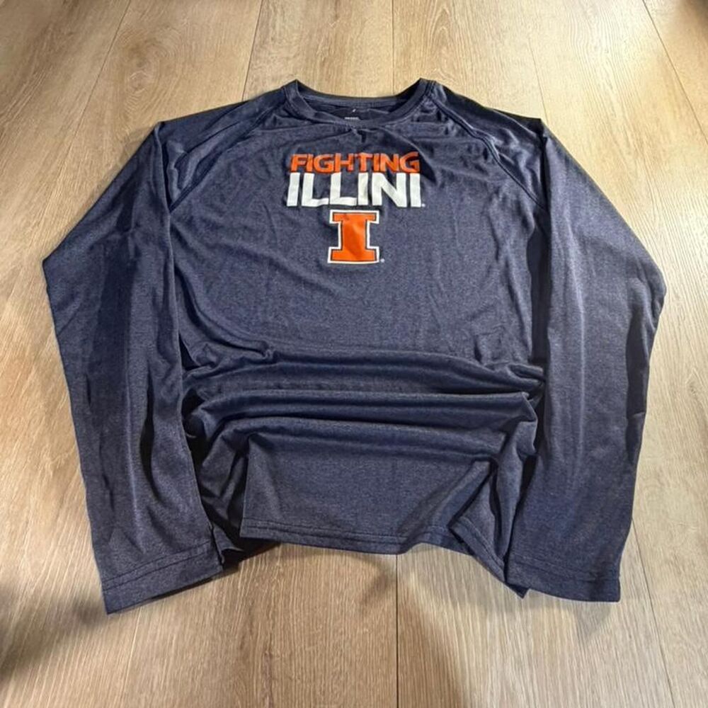 Unbranded Men's Blue and Navy T-shirt